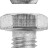 Болт ГОСТ 7798-70, M12 x 25 мм, 5 кг, кл. пр. 5.8, оцинкованный, ЗУБР,  ( 303080-12-025 )