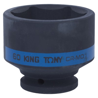 KING TONY Головка торцевая ударная шестигранная 3/4", 60 мм ( 653560M )