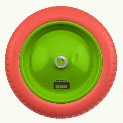 Колесо полиуретановое 3.00-8, длина оси 80 мм, подшипник 20 мм Сибртех ( 689795 )