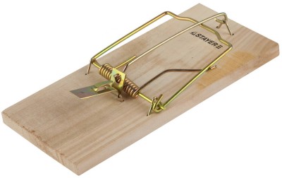 Крысоловка STAYER "STANDARD", деревянное основание,  ( 40501-L )
