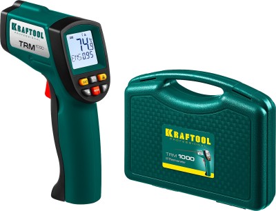 Пирометр инфракрасный, -50°С +950°С, TRM-1000, KRAFTOOL ( 45703-950 )