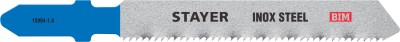 Полотна STAYER, T118AF, для эл/лобзика, Bi-Metall, по металлу (1,5-3мм), T-хвост., шаг 1,4мм, 50мм, 2шт ( 15994-1.4_z02 )
