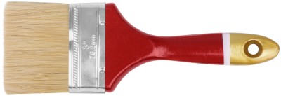 Кисть флейцевая "Классик", натуральная светлая щетина, деревянная ручка  3" (75 мм) ( 01097 )