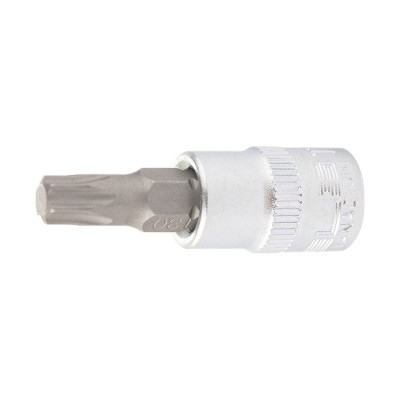 Головка с битой вставкой T20, квадрат 1/4, CrV Stels, ( 13804 )