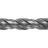 Бур по бетону SDS-Plus ЗУБР "МАСТЕР", 2 резца, спираль 4С, 10х210мм,  ( 29315-210-10 )