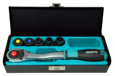 Трещетка в наборе 1/2"-3/8"-1/4", 1614-4007, WHIRLPOWER, ( 2551000037 )