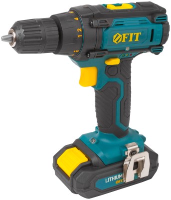 Дрель-Шуруповерт акк. 18,0 В; 0-450/1550 об/мин; 29,0 Нм; 2 (Li-Ion) 1,3 Ач; 1,5 ч.; рез. накл.; кейс ( 80199 )