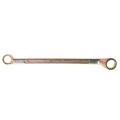 Ключ накидной, 14 х 15 мм, желтый цинк Сибртех, ( 14624 )