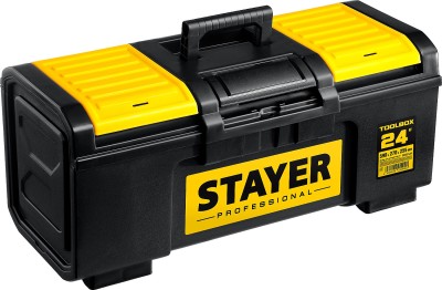 Ящик для инструмента "TOOLBOX-24" пластиковый, STAYER Professional,  ( 38167-24 )