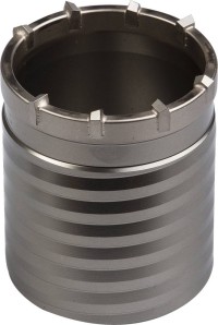 Коронка KRAFTOOL буровая, конусная посадка, D-80мм, L-100мм  ,  ( 29200-80 )