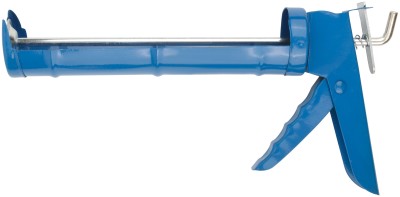 Пистолет для герметика 225 мм полукорпусной, гладкий шток ( 14209 )