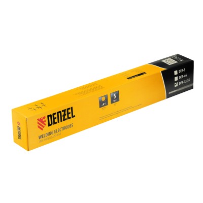 Электроды DER-13/55, диам. 4 мм, 5 кг, основное покрытие// Denzel ( 97519 )