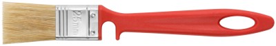 Кисть флейцевая "Крафт", натур.светлая щетина, пластиковая ручка с выемкой  25 мм ( 00841 )