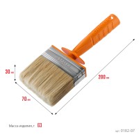Макловица STAYER "PROFESSIONAL" UNIVERSAL, натуральная светлая щетина, пластмассовый корпус, 30х70мм,  ( 0182-07 )