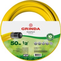 Шланг GRINDA COMFORT поливочный, 30 атм., армированный, 3-х слойный, 1/2"х50м,  ( 8-429003-1/2-50_z02 )