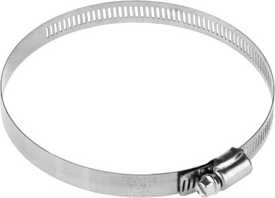 Хомуты, нерж. сталь, просечная лента 12.7 мм, 105-127 мм, 2 шт, ЗУБР Профессионал,  ( 37815-105-127-2 )