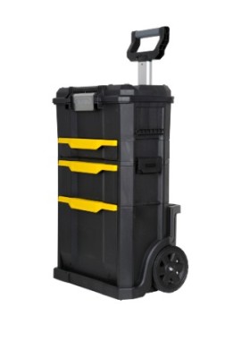 Ящик с колесами "Stanley Modular Rolling Workshop" с 2-мя съемными секциями пластмассовый STST1-7034, STANLEY, ( 1-70-344 )