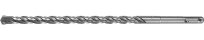 Бур по бетону SDS-Plus ЗУБР "МАСТЕР", 2 резца, спираль 4С, 12х260мм,  ( 29315-260-12 )