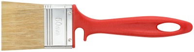 Кисть флейцевая "Крафт", натур.светлая щетина, пластиковая ручка с выемкой  50 мм ( 00843 )