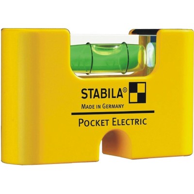 Уровень тип Pocket Electric (1гориз., точн. 1мм/м), STABILA, 17775 ( 18515 )