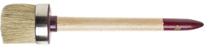 Кисть круглая ЗУБР "УНИВЕРСАЛ - МАСТЕР", светлая щетина, деревянная ручка, №18, 60мм,  ( 01501-60 )