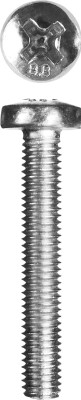 Винт DIN 7985, M3x8 мм, 35 шт, класс прочности 8.8, оцинкованный, ЗУБР,  ( 4-303156-03-008 )