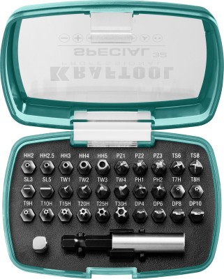 Набор специальных бит SPECIAL-32, 32 предмета, Cr-Mo, KRAFTOOL, ( 2610-H32 )