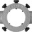 Плашкодержатель, ЗУБР Мастер 28142-38, с центровочными и прижимными винтами, 38х14мм для М12 - М14, L - 315мм,  ( 28142-38_z01 )