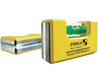 Уровень тип Pocket Pro Magnetic (1гориз., точн. 1мм/м), STABILA, ( 17768 )