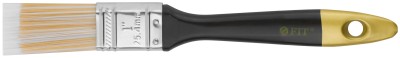 Кисть флейцевая "Лайн", искусственная щетина, пластиковая ручка  1" (25 мм) ( 01173 )