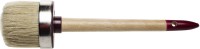 Кисть круглая ЗУБР "УНИВЕРСАЛ - МАСТЕР", светлая щетина, деревянная ручка, №20х65мм,  ( 01501-65 )