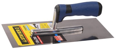 Гладилка STAYER "PROFI" нержавеющая с двухкомпонентной ручкой, 130х280мм,  ( 0805 )