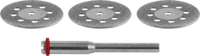 Круг STAYER алмазный отрезной, с оправкой, 3шт,  ( 29913-H3 )