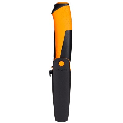 Нож для тяжелых работ с точилкой,  FISKARS , (1023619)