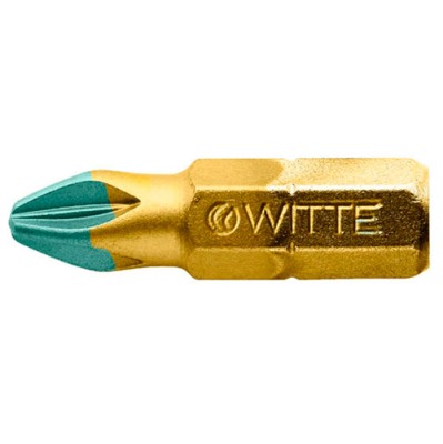 Крестовая бита DIAMOND PZ 2 x25 мм, WITTE, ( 276122000 )