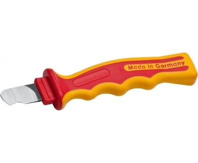 Нож для снятия изоляции VDE 1000В 35х190 мм, рукоятка SoftGripp, NWS, ( 2041K )