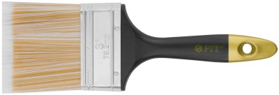 Кисть флейцевая "Лайн", искусственная щетина, пластиковая ручка  3" (75 мм) ( 01177 )