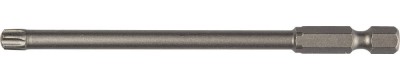 Биты "X-DRIVE" торсионные кованые, обточенные, KRAFTOOL 26125-30-100-1, Cr-Mo сталь, тип хвостовика E 1/4", Т30, 100мм, 1шт,  ( 26125-30-100-1 )