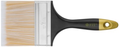Кисть флейцевая "Лайн", искусственная щетина, пластиковая ручка  4" (100 мм) ( 01178 )