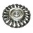 Щетка дисковая для УШМ,  плетенные пучки,  стальная проволока 0, 5 мм,  диаметр 125 мм,  MAKITA,  ( D-29577 )