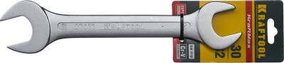 Рожковый гаечный ключ 30 х 32 мм, KRAFTOOL,  ( 27033-30-32 )