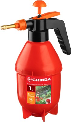 GRINDA PS-1E опрыскиватель 1 л, с удлинённым соплом, ручной, помповый, колба из полиэтилена ( 40366_z02 )
