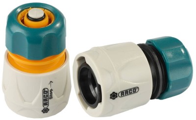 Набор соединителей RACO "Original" (шланг-насадка) с автостопом, 1/2",  ( 4250-55265B )