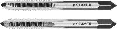 Комплект метчиков STAYER "MASTER", сталь 9ХС, М5х0,8, 2 шт,  ( 28025-05-0.8-H2 )
