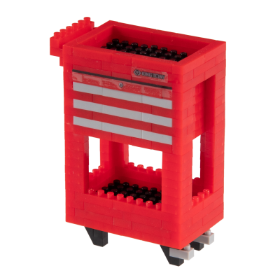 Конструктор пластмассовый бренда "KING TONY", тележка открытая KING TONY TS1006