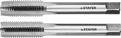 Комплект метчиков STAYER "MASTER", сталь 9ХС, М12х1,75, 2 шт,  ( 28025-12-1.75-H2 )