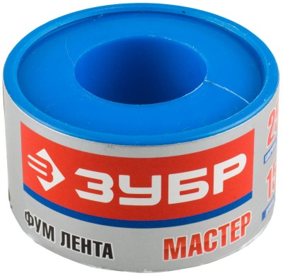 Фумлента ЗУБР "МАСТЕР", плотность 0,40 г/см3, 0,1ммх25ммх15м,  ( 12373-25-040 )