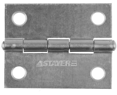 Петля дверная STAYER "MASTER" универсальная, цвет белый цинк, 50мм ,  ( 37611-50-1 )