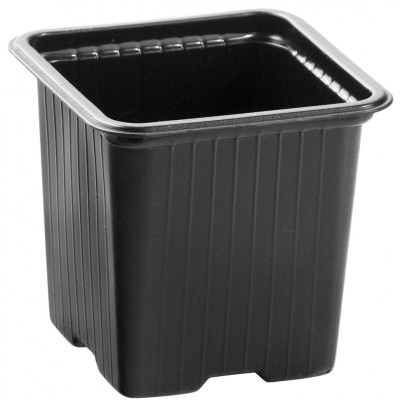 Горшочек для рассады 70 х 70 х 65 мм, полистирол, 20 шт Россия ( 64350 )