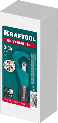 Труборез KRAFTOOL "INDUSTRIE" для труб из цветных металлов, 3 - 35мм,  ( 23483 )
